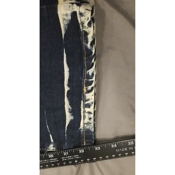 Evolution In Design Jeans Men 48 51×33 Baggy Skater Y2k Denim Hip Hop Acid Wash - Picture 3 of 12